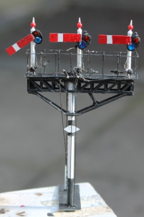 Model of Crewe Junction Shrewsbury signal