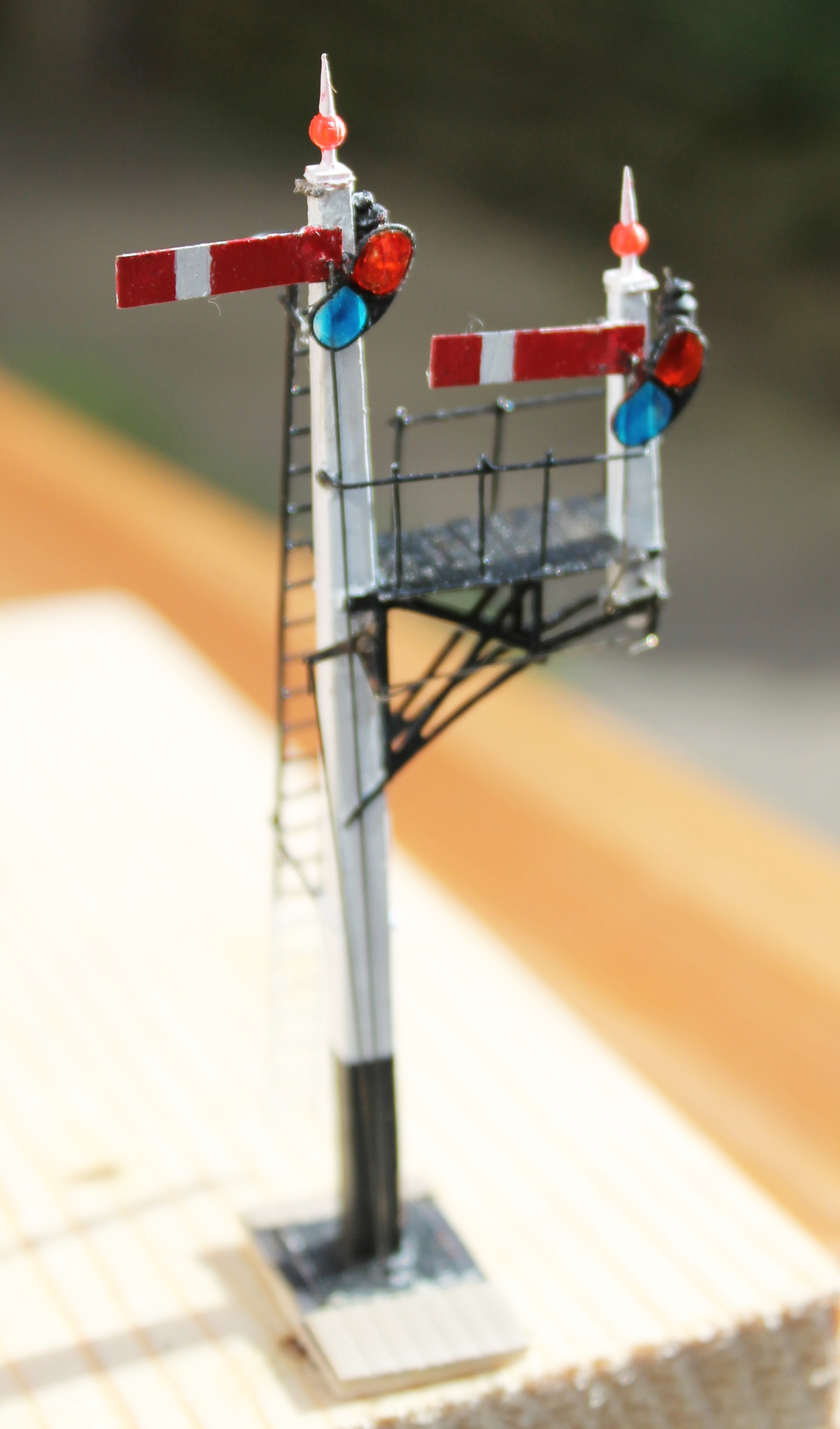 4mm scale GWR Square post Bracket Signal